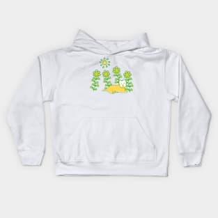 West Highland White Terrier in the Garden Kids Hoodie